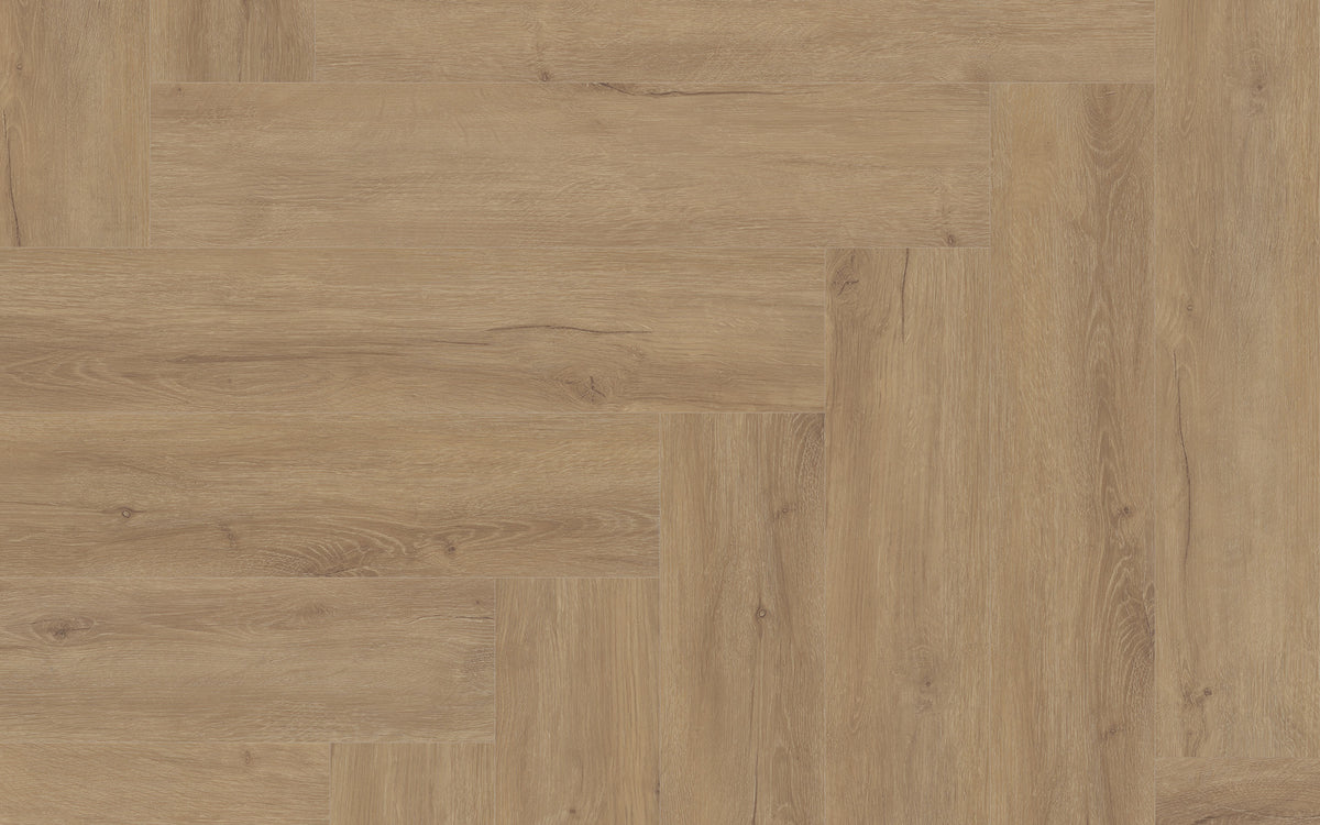 LVT Fischgrät 2,5 mm Klebevinyl im Holzdekor Aventurin